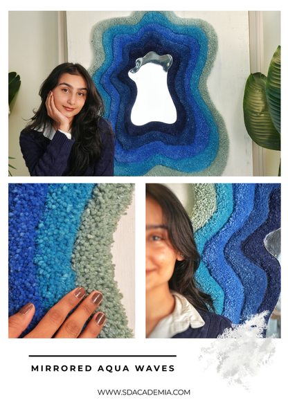 Aqua Mirror Rug