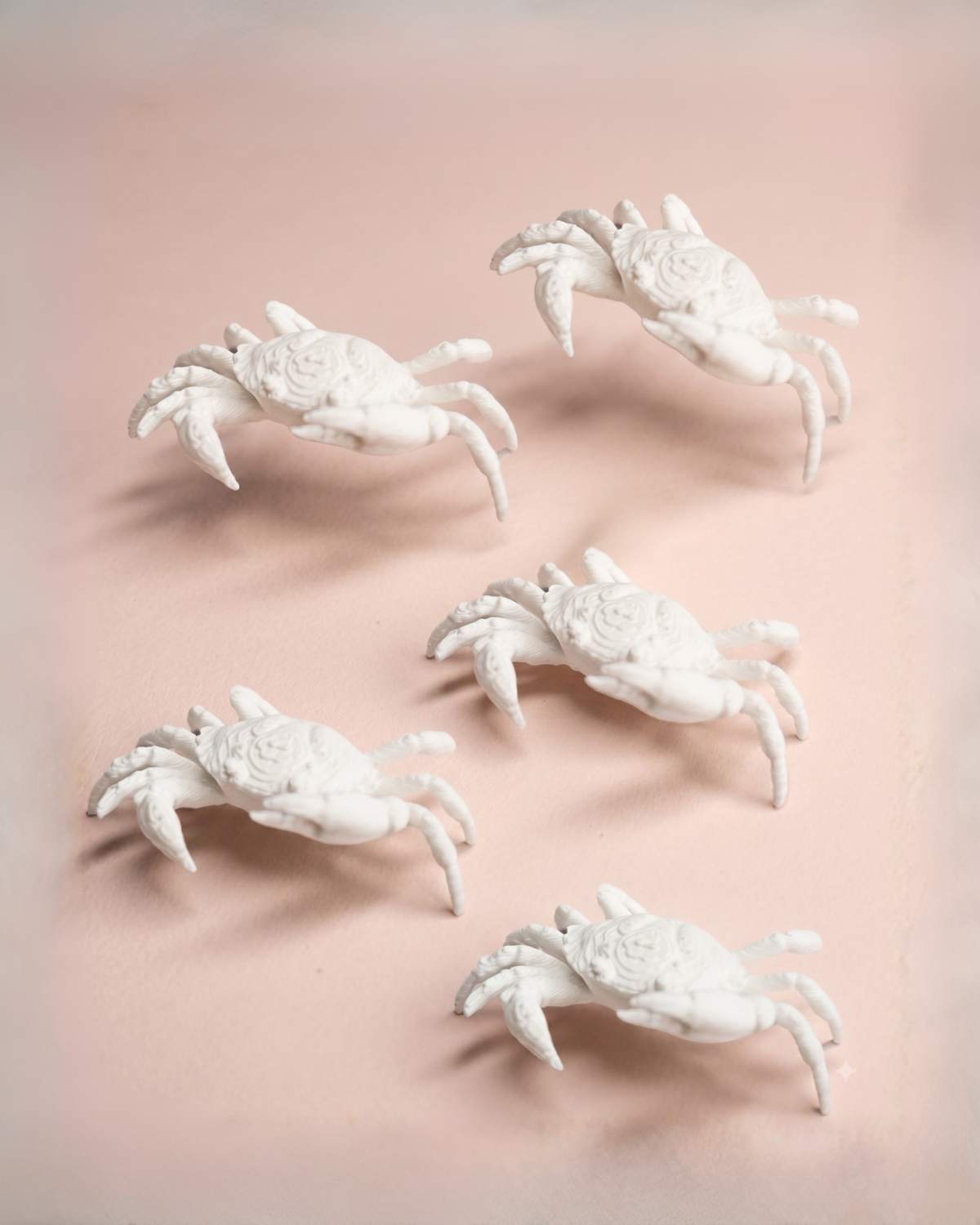 3D Printed Crab Figurine (Set Of 5)