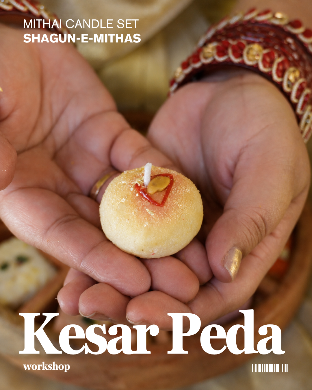Shagun-e-Mithas (Mithai Candle Set)