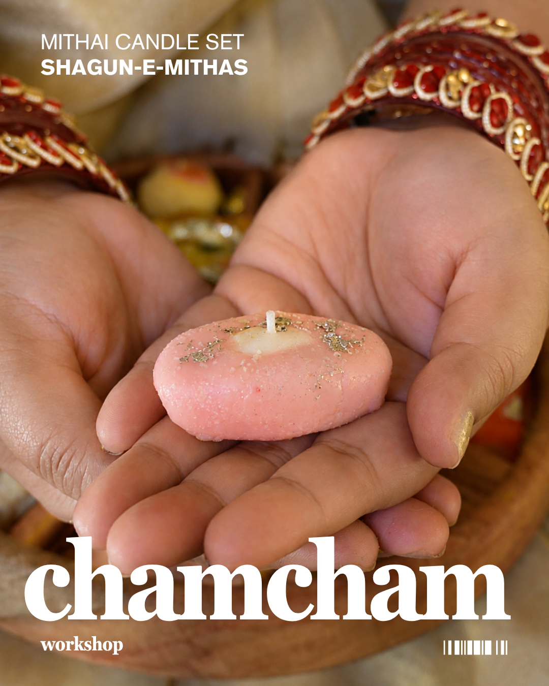 Shagun-e-Mithas (Mithai Candle Set)