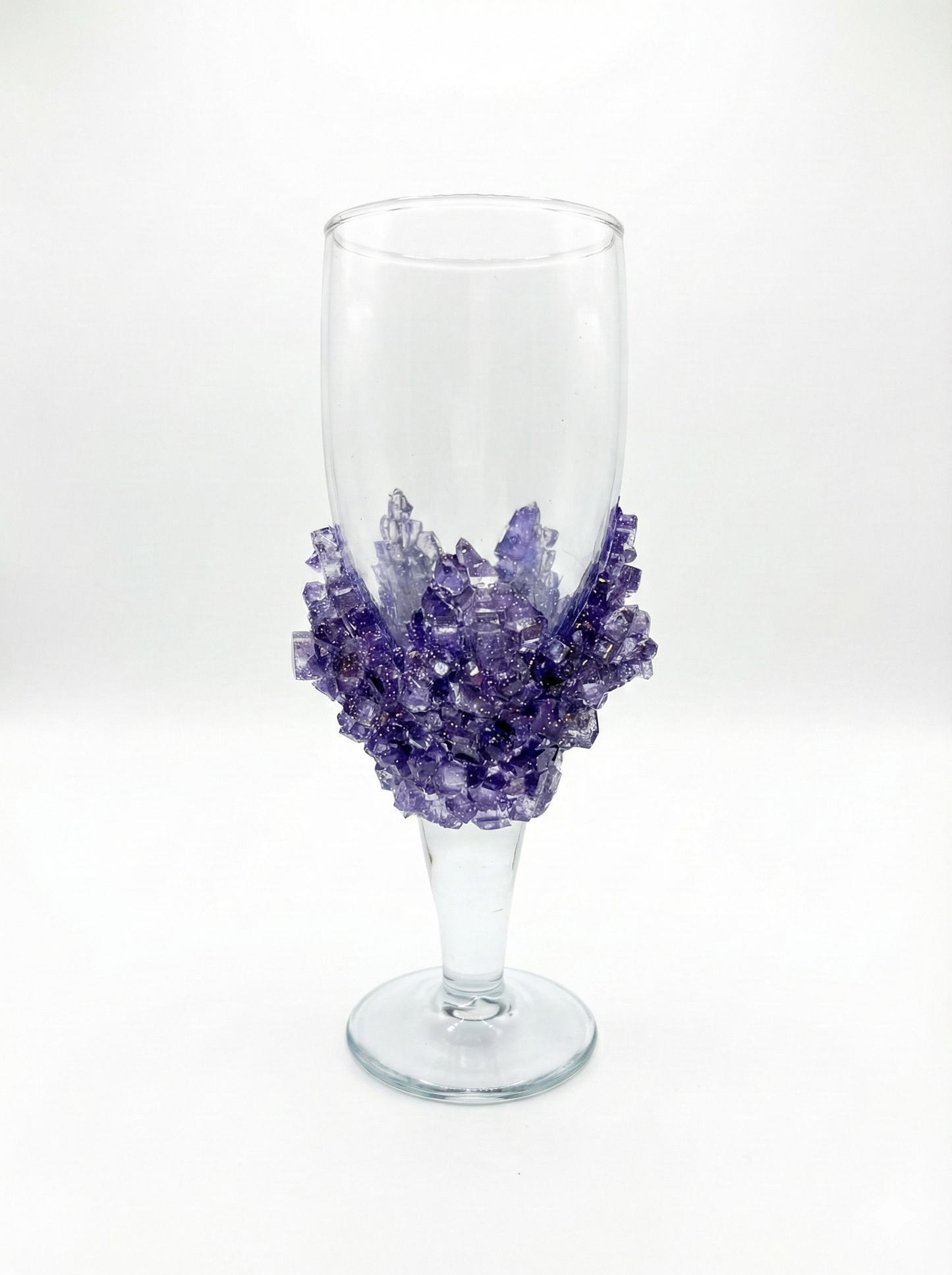Violet Crush Crystal Glass Kit (Set of 4 Glasses)