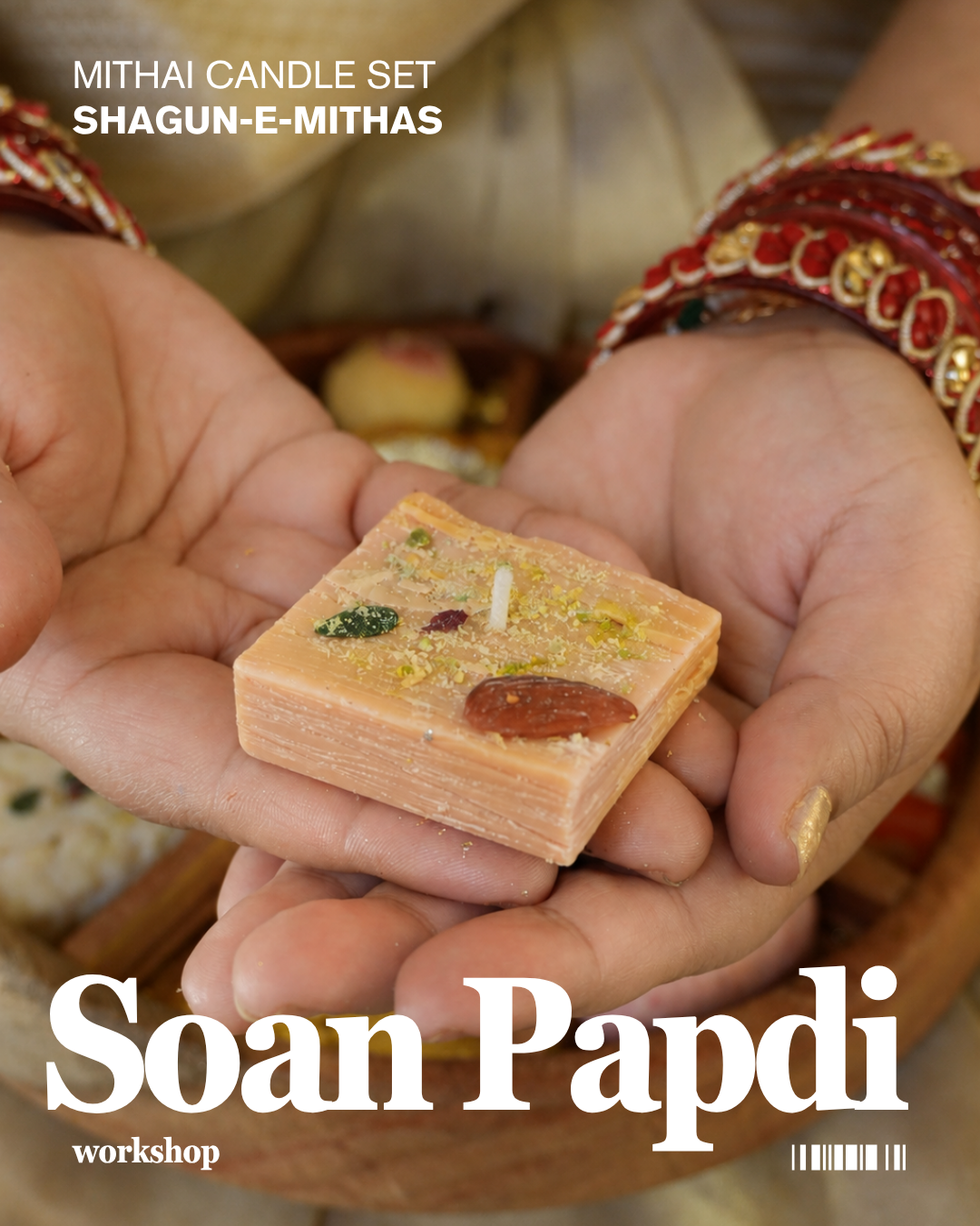 Shagun-e-Mithas (Mithai Candle Set)