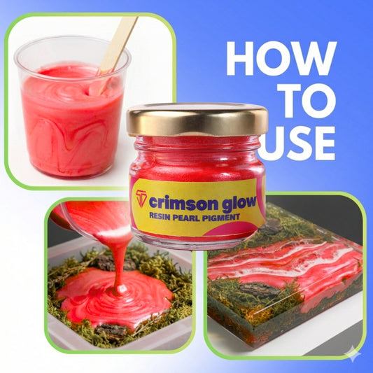 Crimson Glow Pearl Pigment