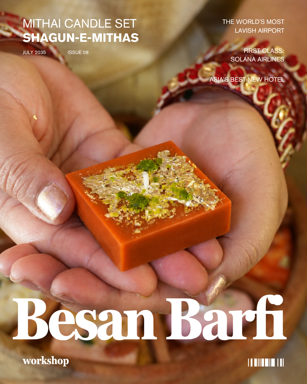 Shagun-e-Mithas (Mithai Candle Set)