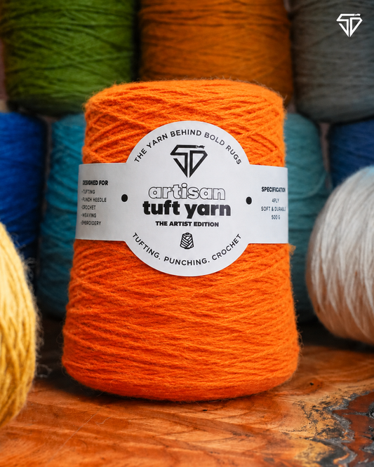Tangerine Orange – 4 Ply Yarn