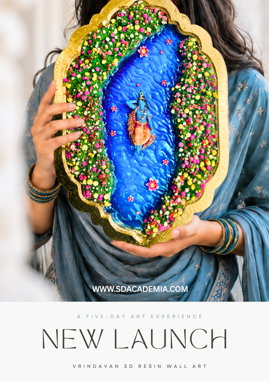 Vrindavan 3D Resin Wall Art DIY Kit