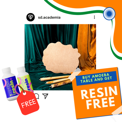 Amoeba Table + 2:1 Resin Hardner- 300gm