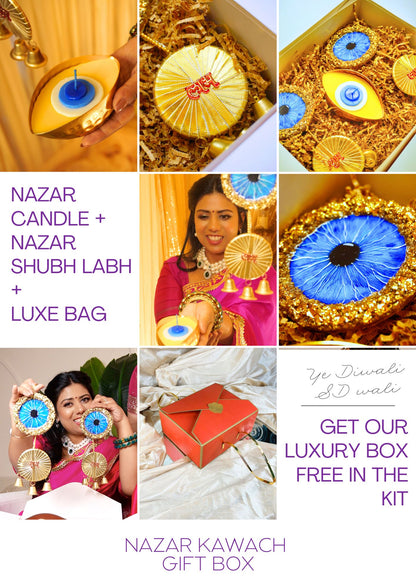 Nazar Kawach Gift Box (With Evil Eye Shubh Labh)