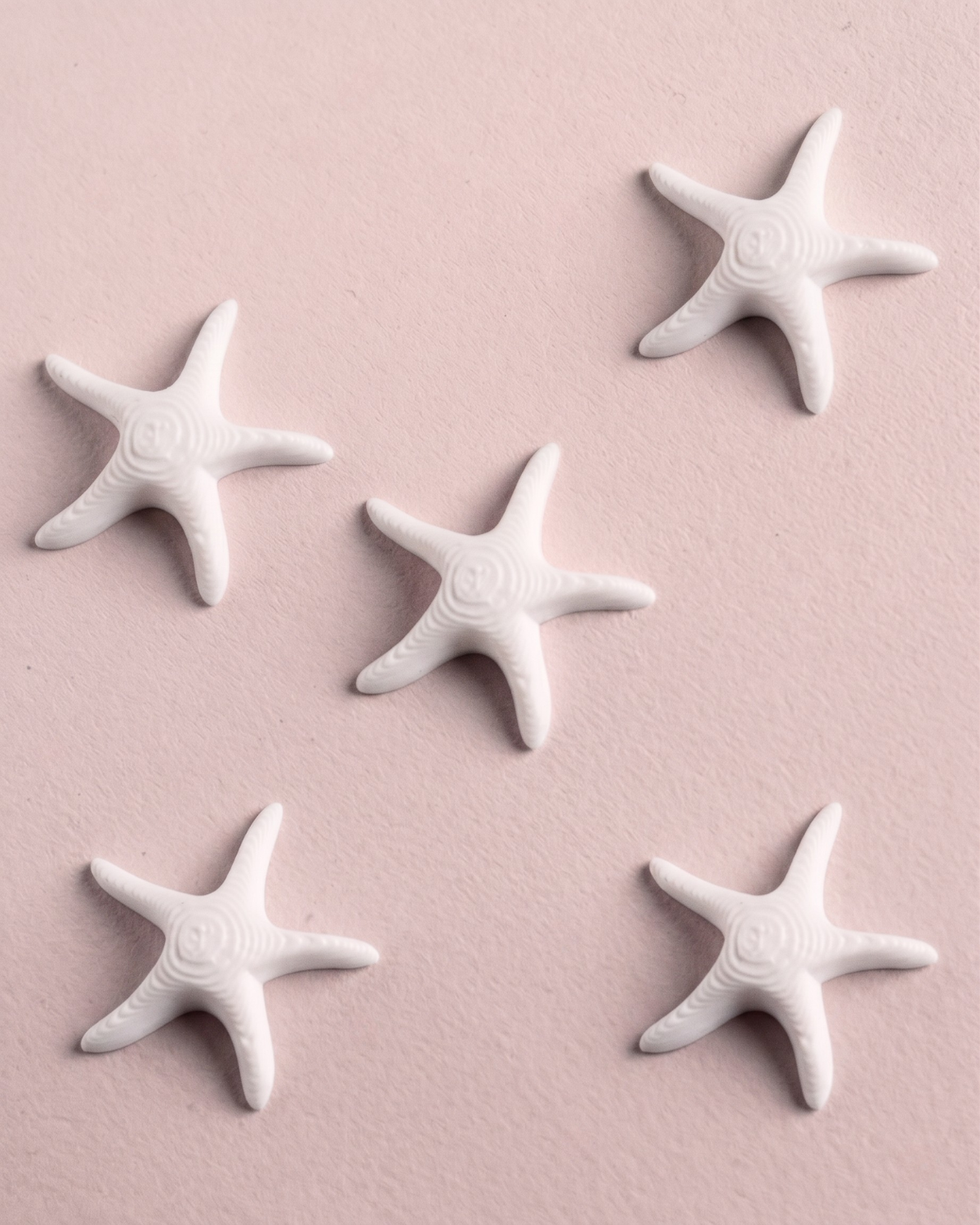 3D Printed Starfish Figurine (1-Inch) - Set Of 5