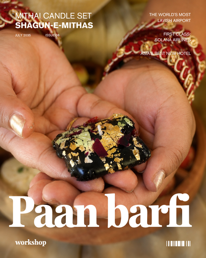 Shagun-e-Mithas (Mithai Candle Set)