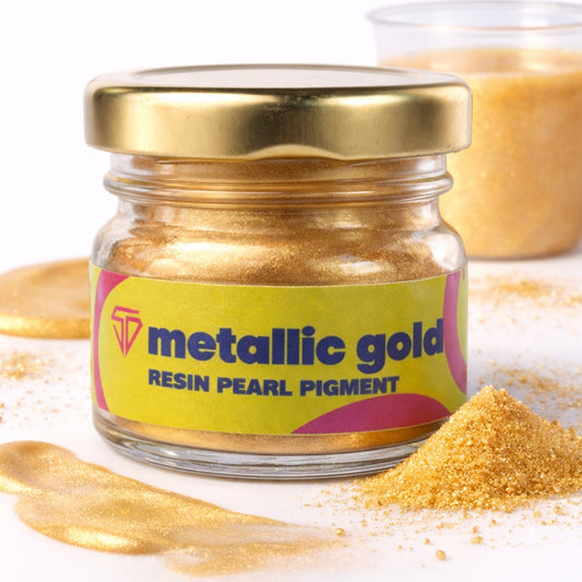 Metallic Gold Pearl Pigment