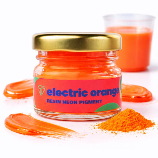 Electric Orange Neon Pigment