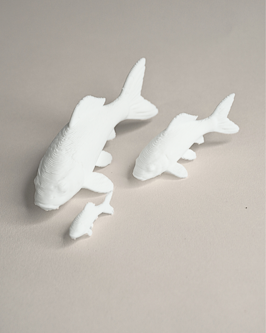 3D Printed Koi Fish Figurine (Set Of 5)
