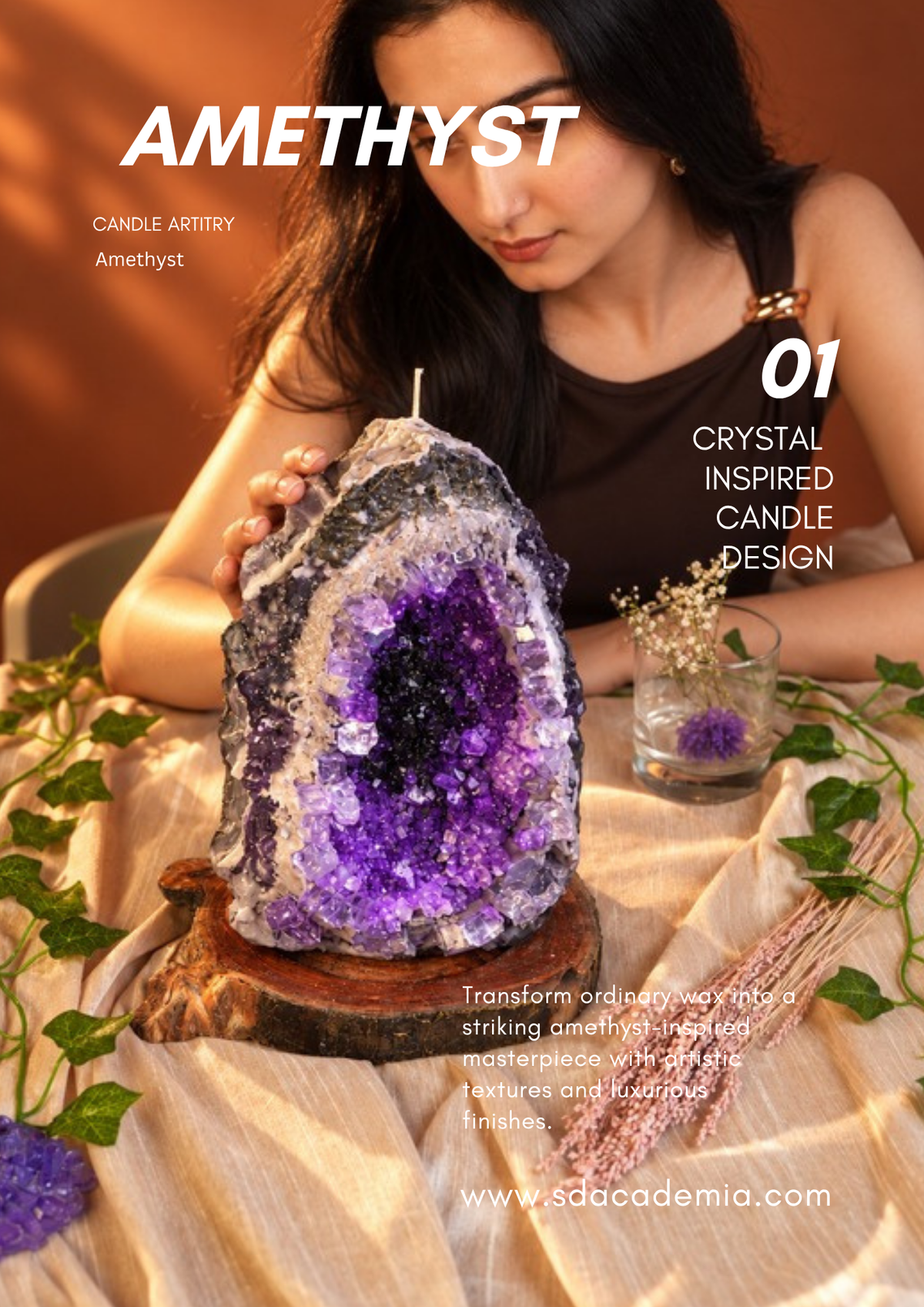 Amethyst Geode DIY Kit