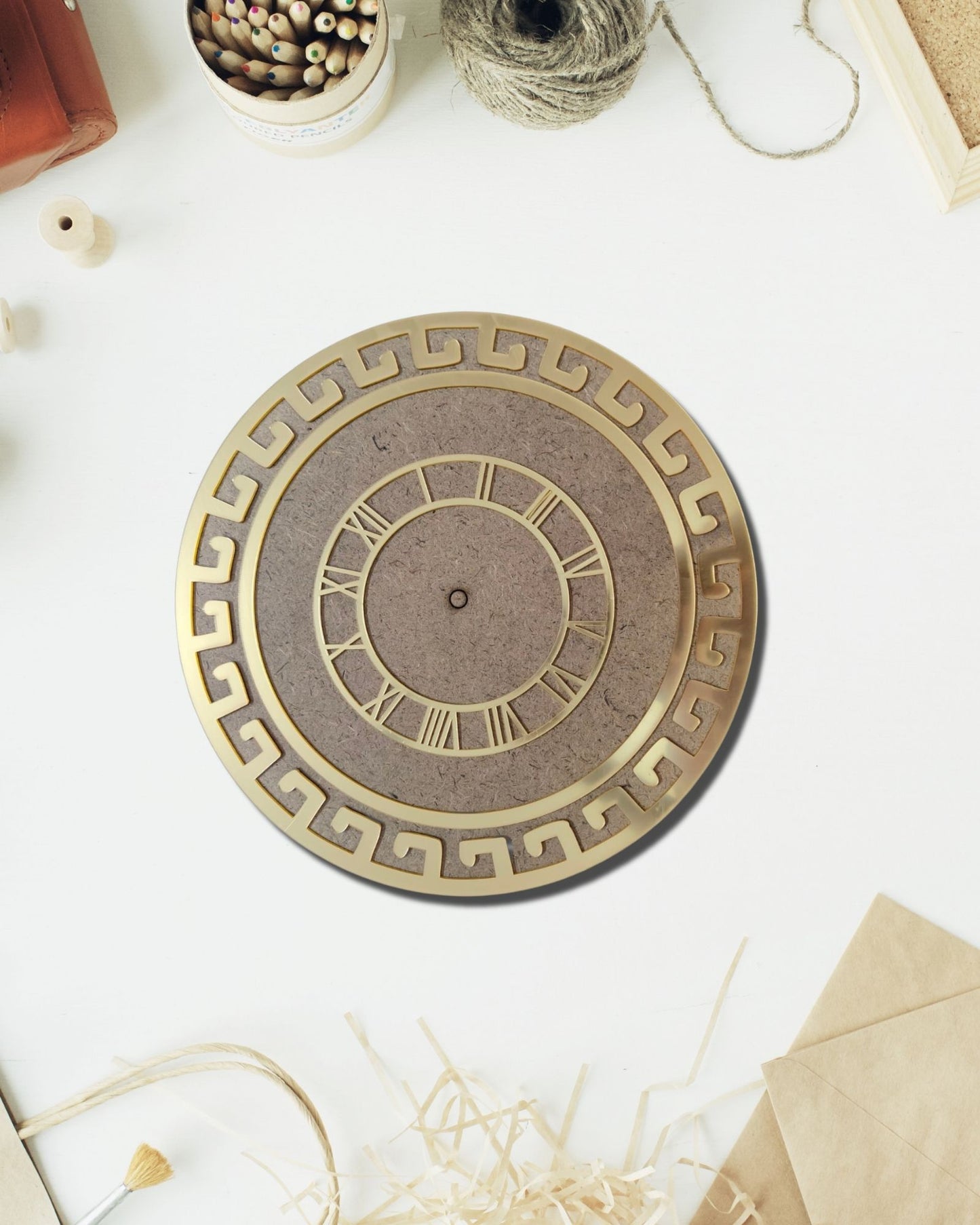 Versace clock acrylic ring