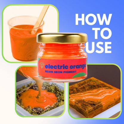 Electric Orange Neon Pigment