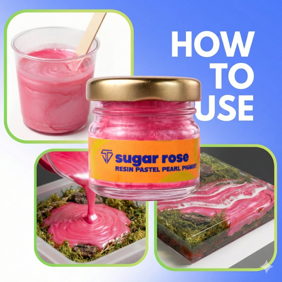 Sugar Rose Pastel Pearl Pigment