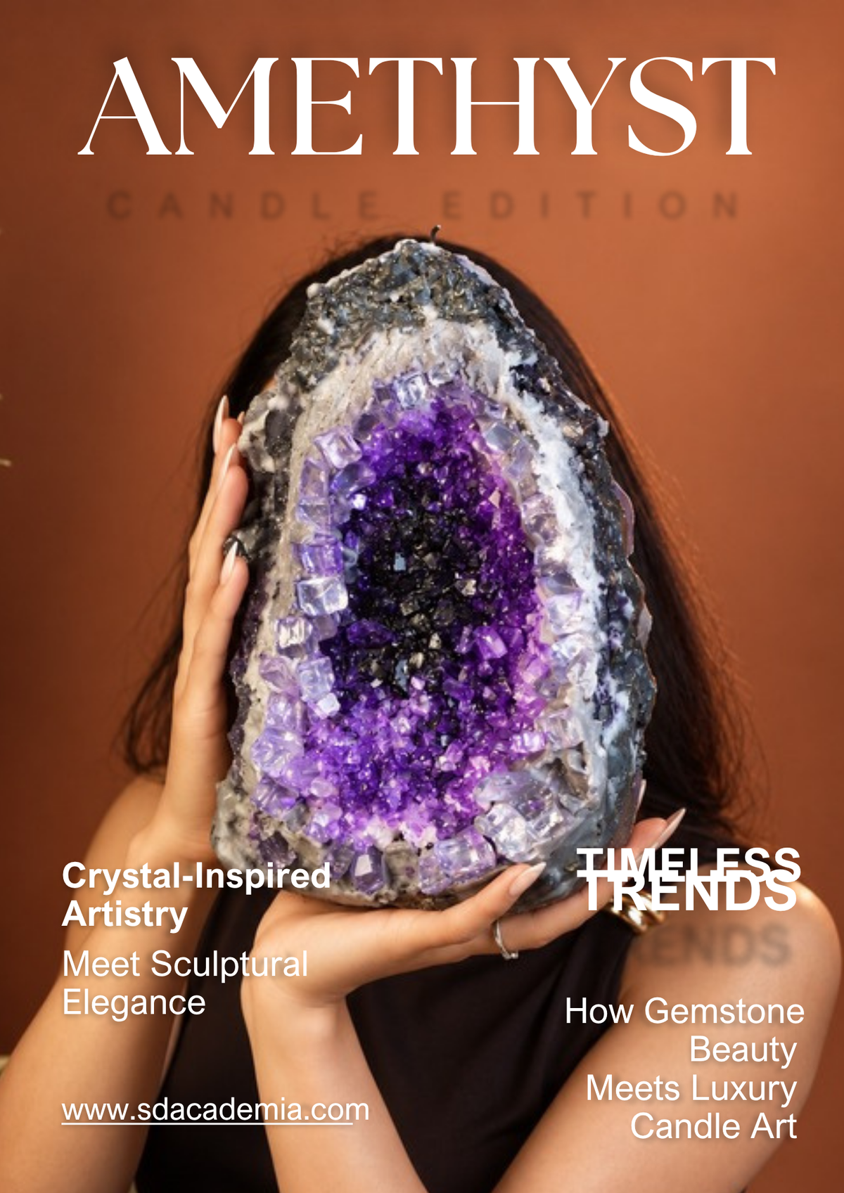 Amethyst Geode DIY Kit
