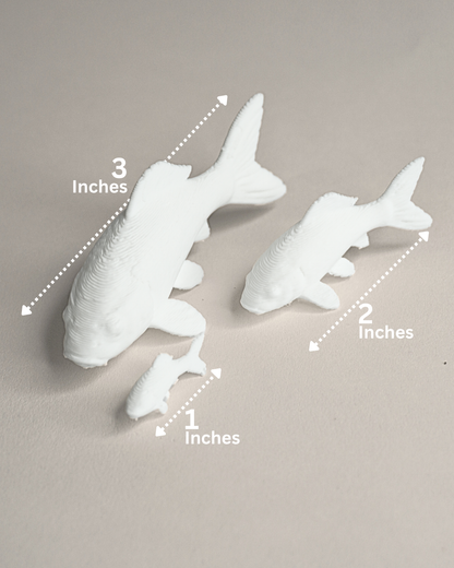 3D Printed Koi Fish Figurine (Set Of 5)