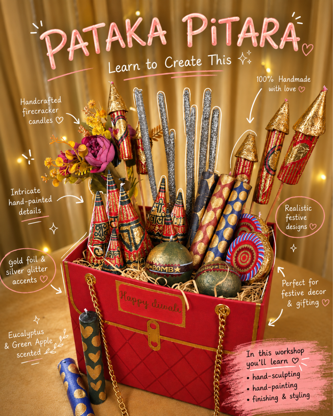 Pataka Pitara (Firecracker Candle Set)