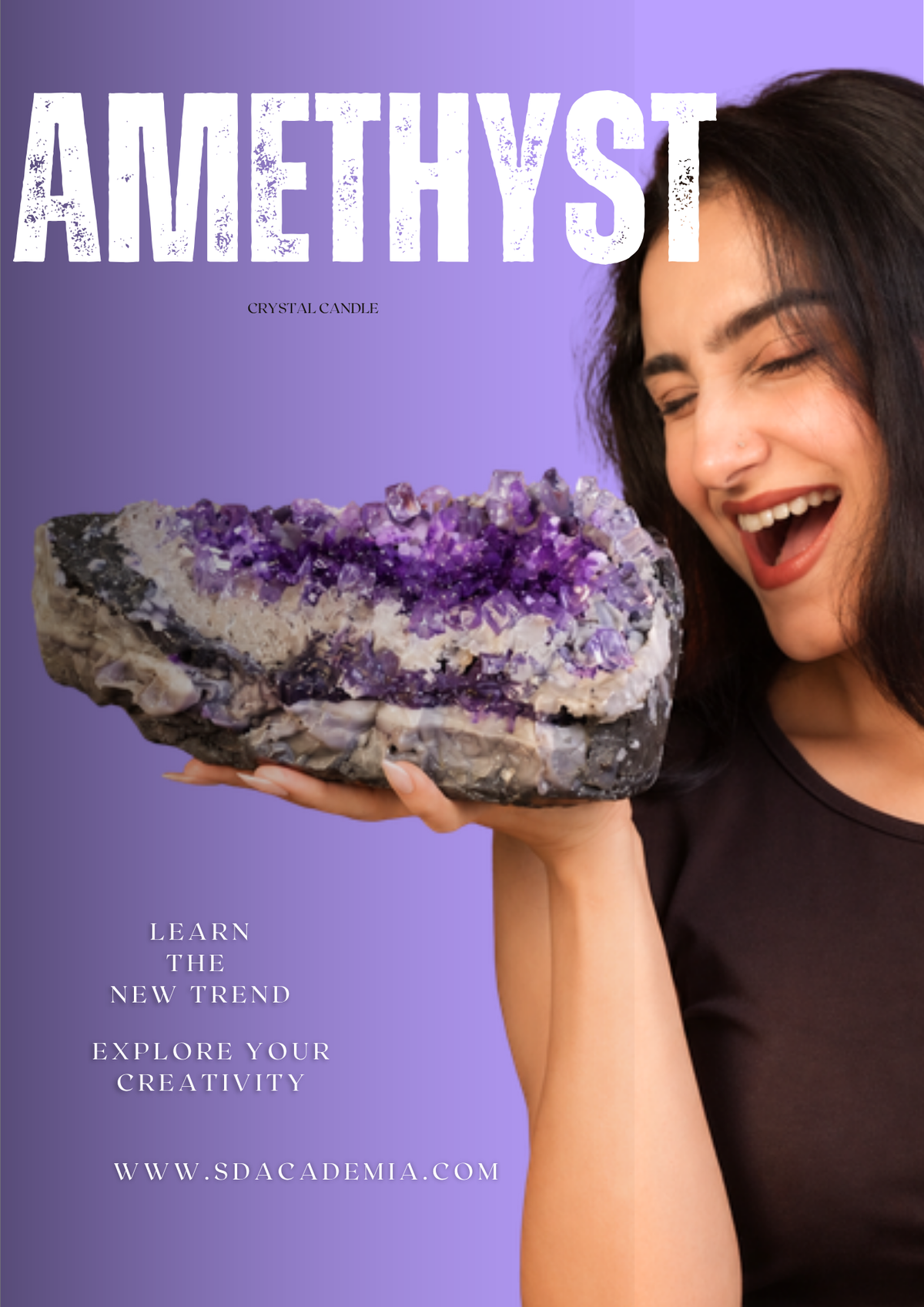 Amethyst Geode DIY Kit