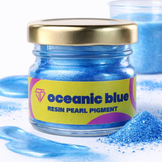 Oceanic Blue Pearl Pigment