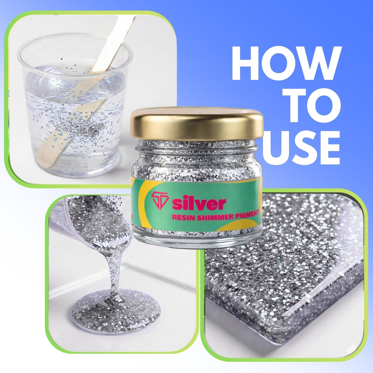 Silver Shimmer Pigment