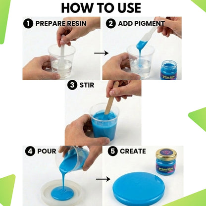 Ocean Blue Opaque pigment