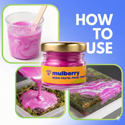 Mulberry Pastel Pearl Pigments