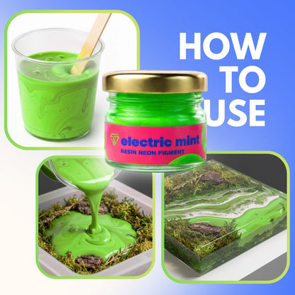 Electric Mint Neon Pigment