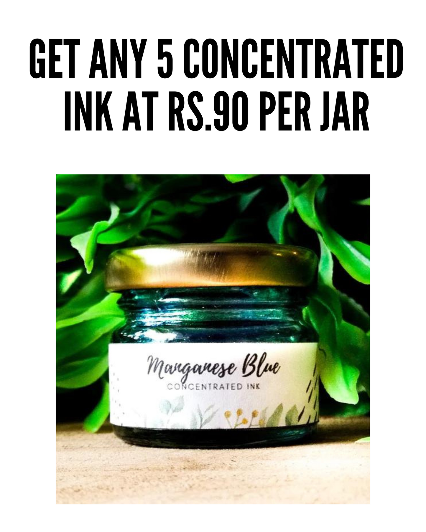 Set of 5 Concentrated Inks