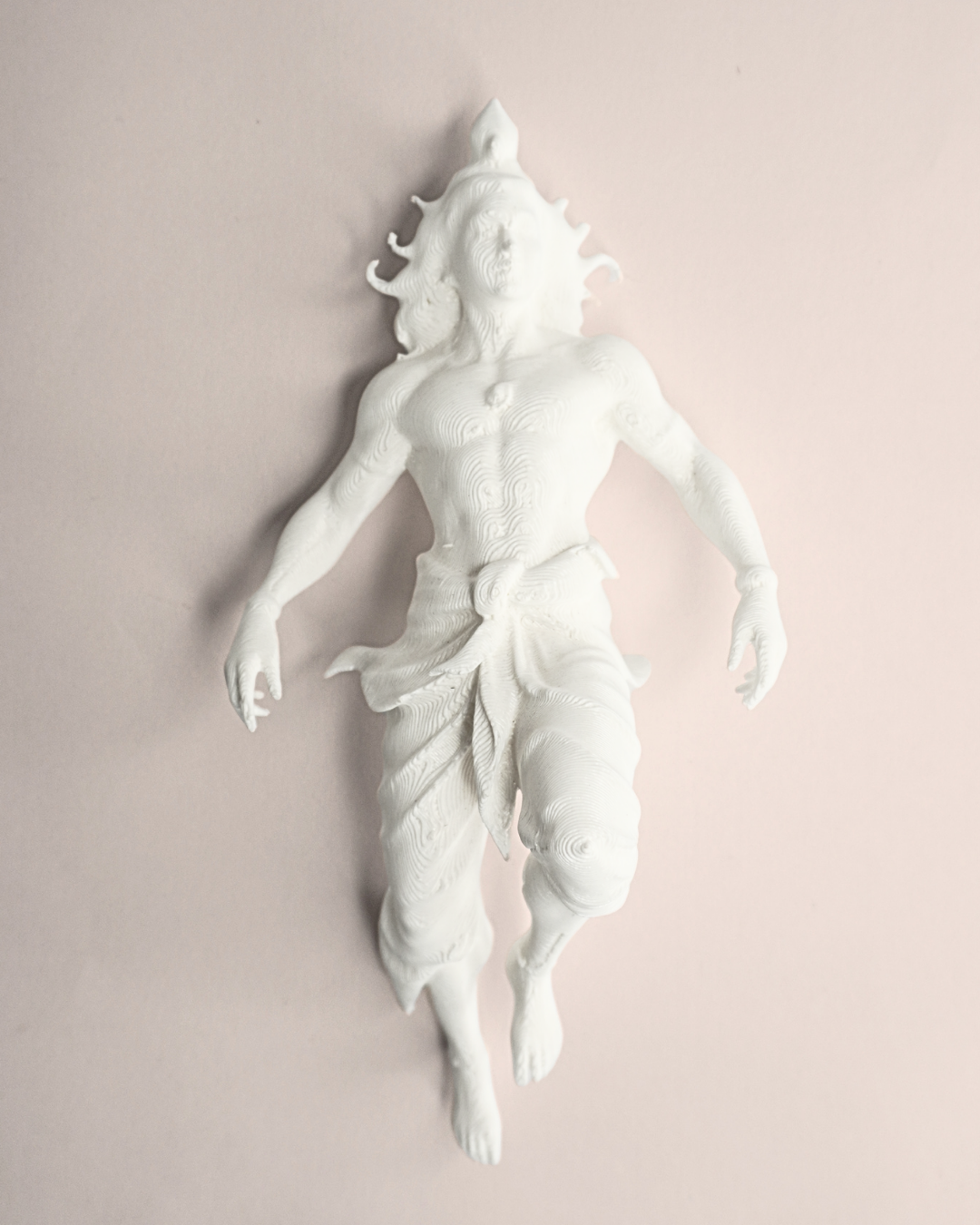 5-Inch 3D Printed Sleeping Shiva