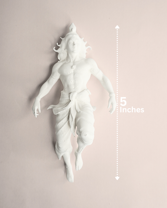 5-Inch 3D Printed Sleeping Shiva