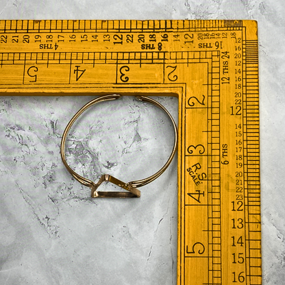 Triangle Gold Bracelet
