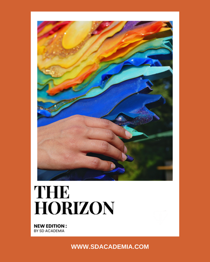 The Horizon: Resin Wall Decor