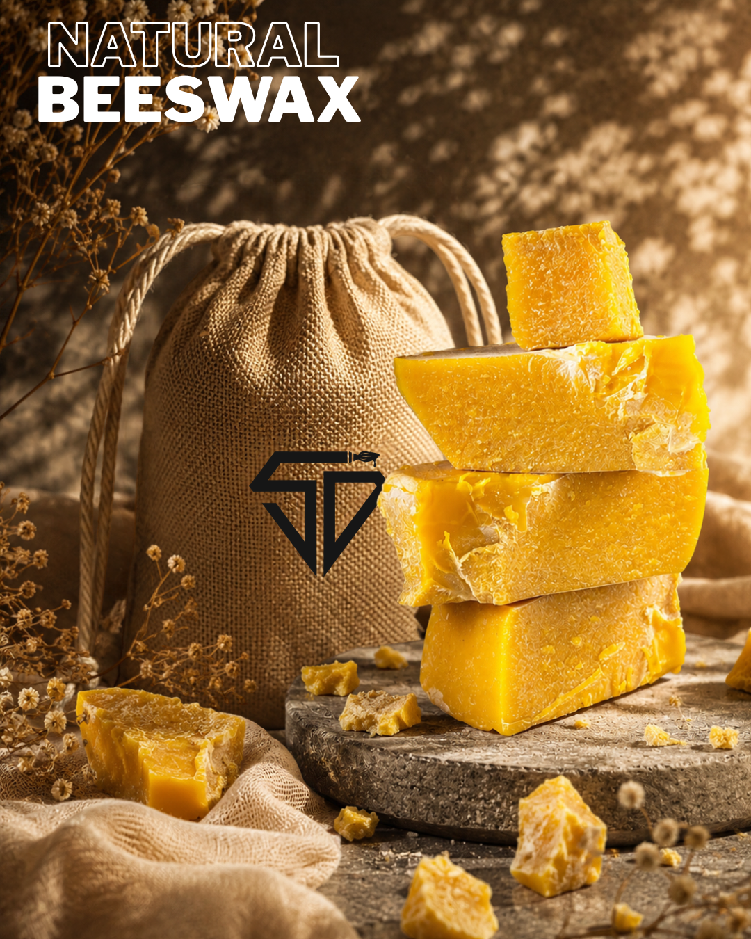 Natural Beeswax for Candle Making - 1000 gms