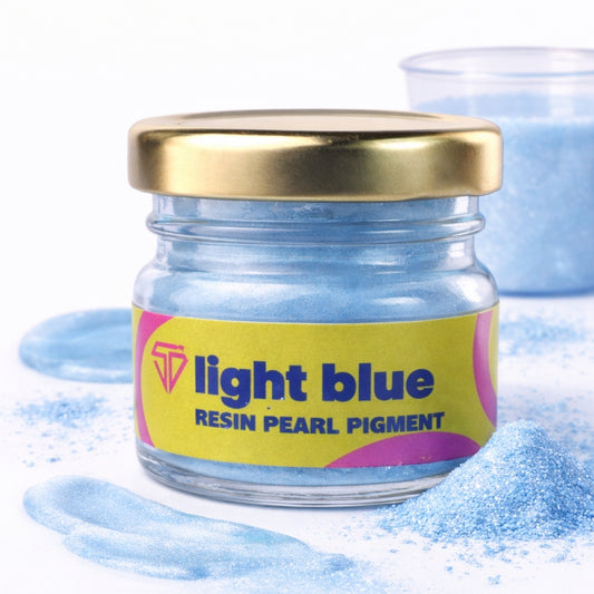Light Blue Pearl Pigment