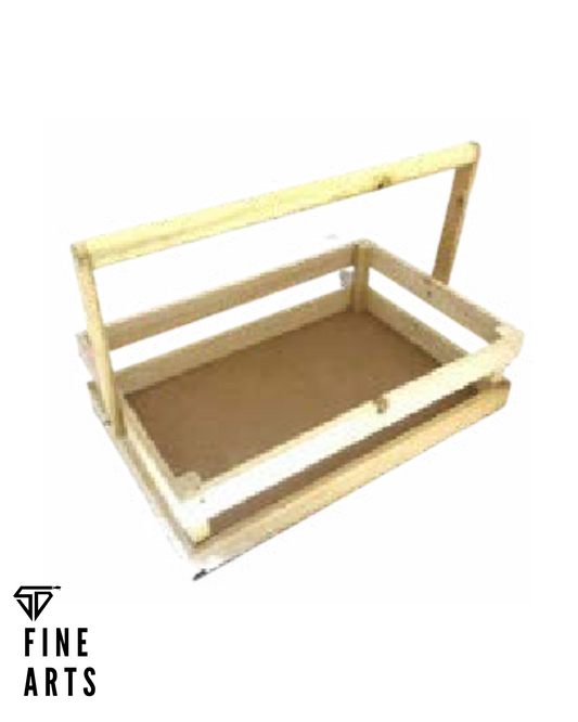 Wooden Tray Basket