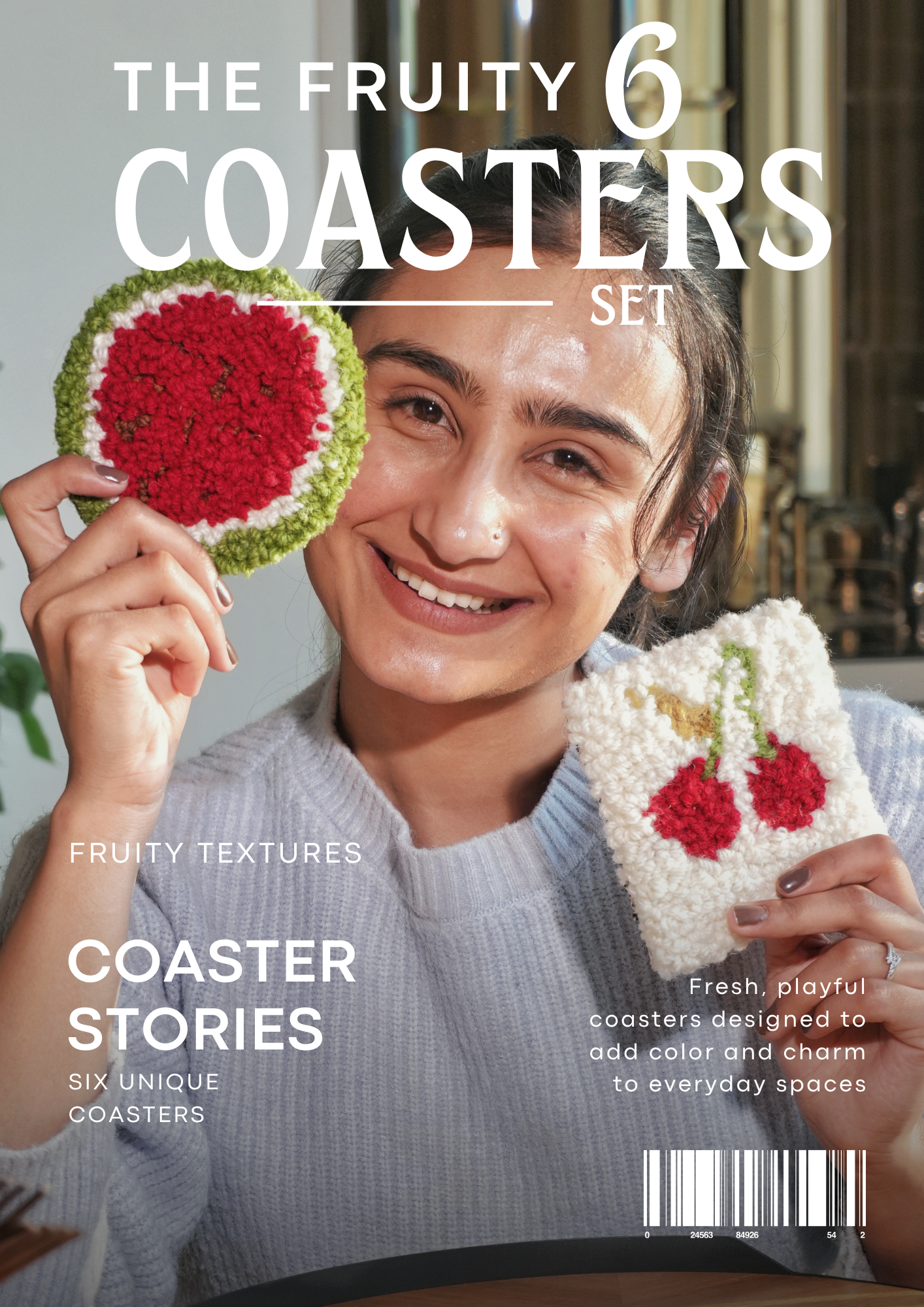 The Fruity Six Coasters Set