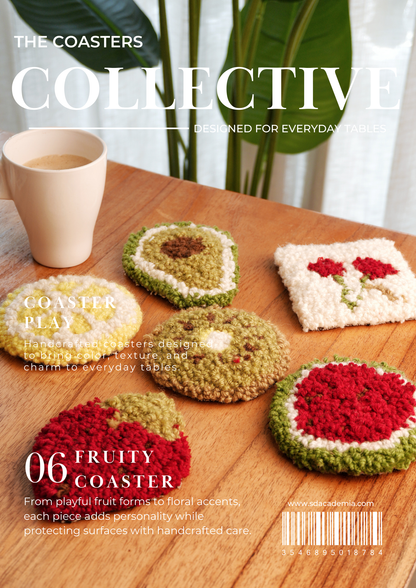 The Fruity Six Coasters Set