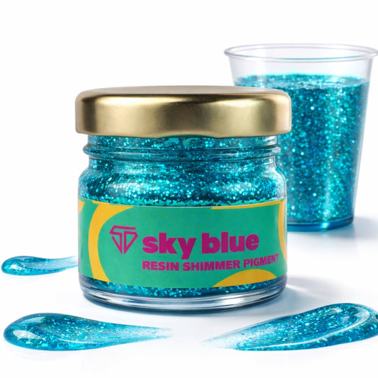 Sky Blue Shimmer Pigment