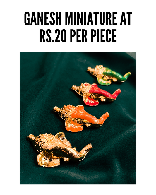 Ganesha Miniature (Set of 5)