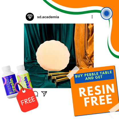 Pebble Table + 2:1 Resin Hardner- 300gm
