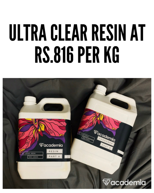 Ultra Clear Resin 2:1- 6 kgs