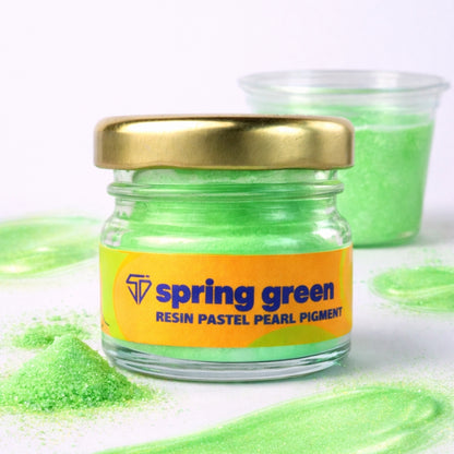 Spring Green Pastel Pearl Pigment