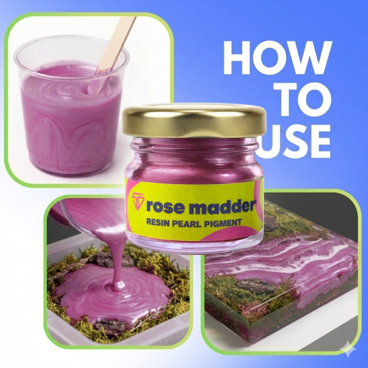 Rose Madder Pearl Pigment