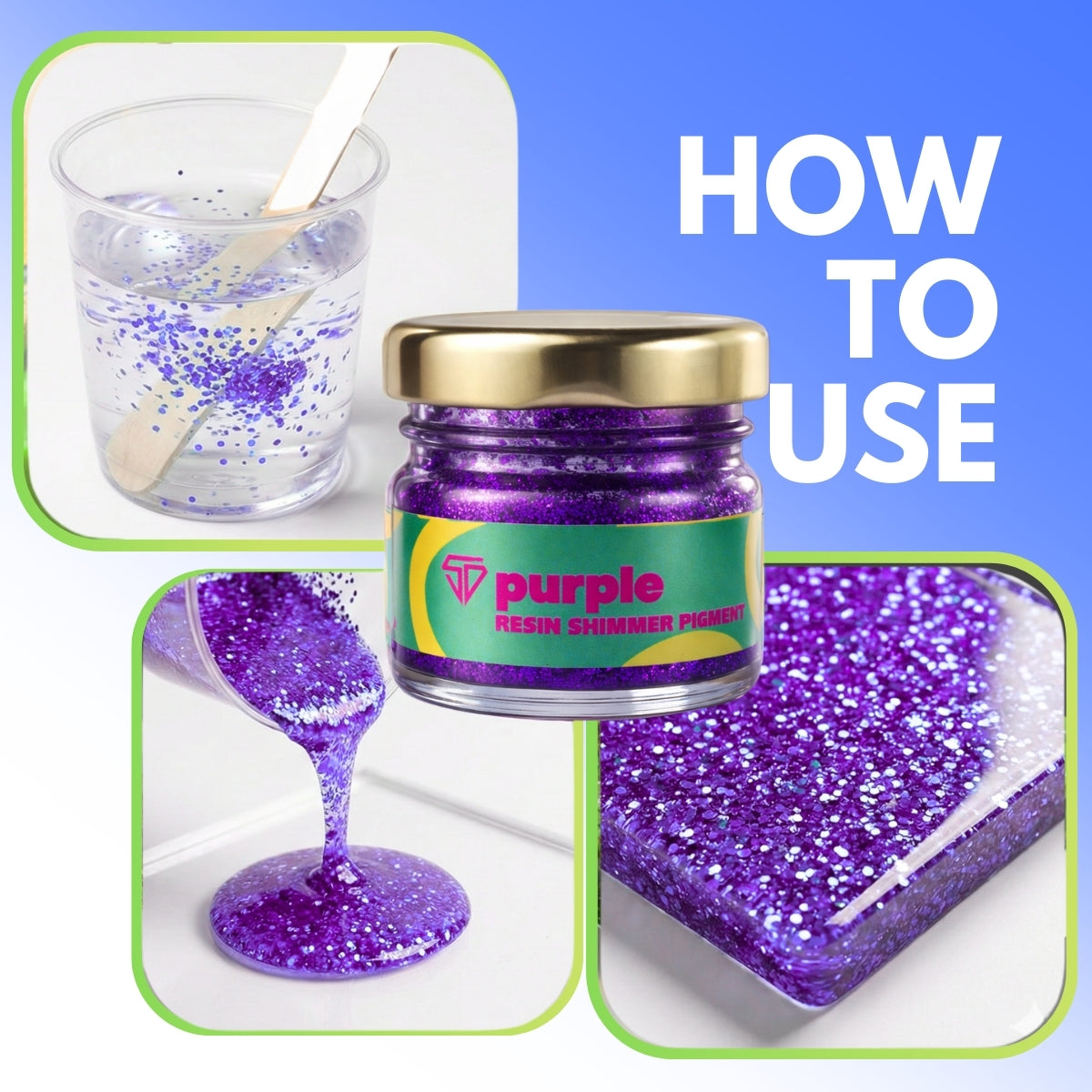 Purple Shimmer Pigment