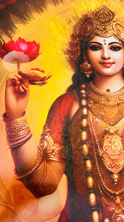 Laxmi Maa Premium Printed Canvas