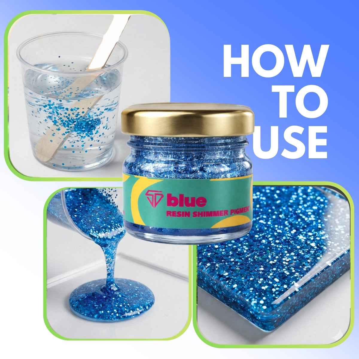 Blue Shimmer Pigment