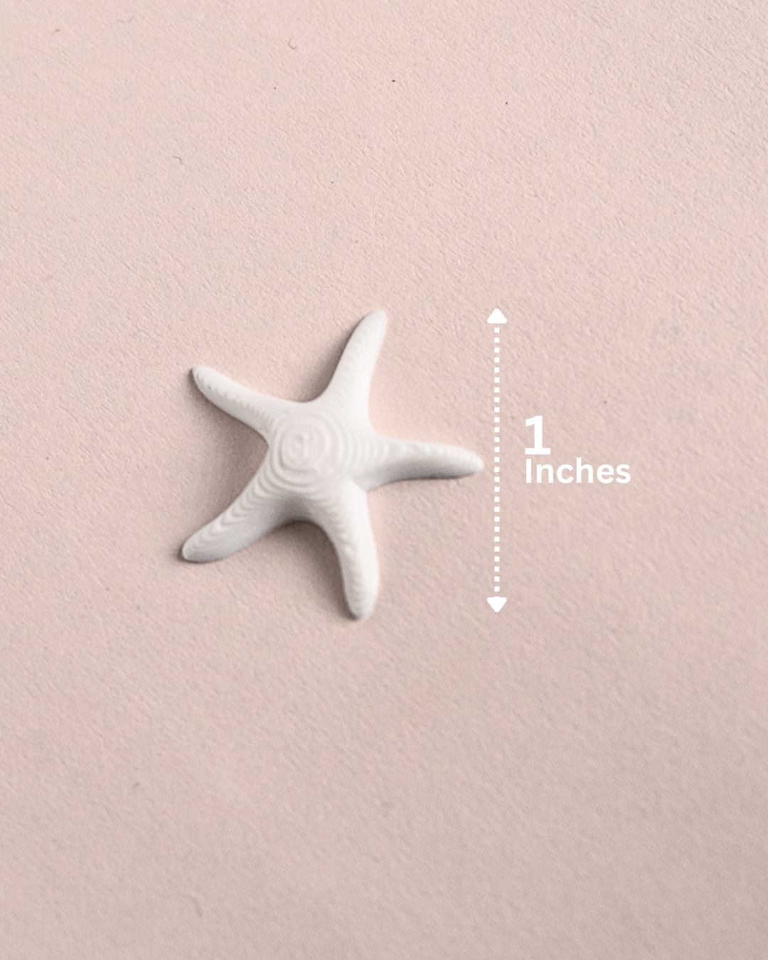 3D Printed Starfish Figurine (1-Inch) - Set Of 5